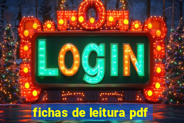 fichas de leitura pdf